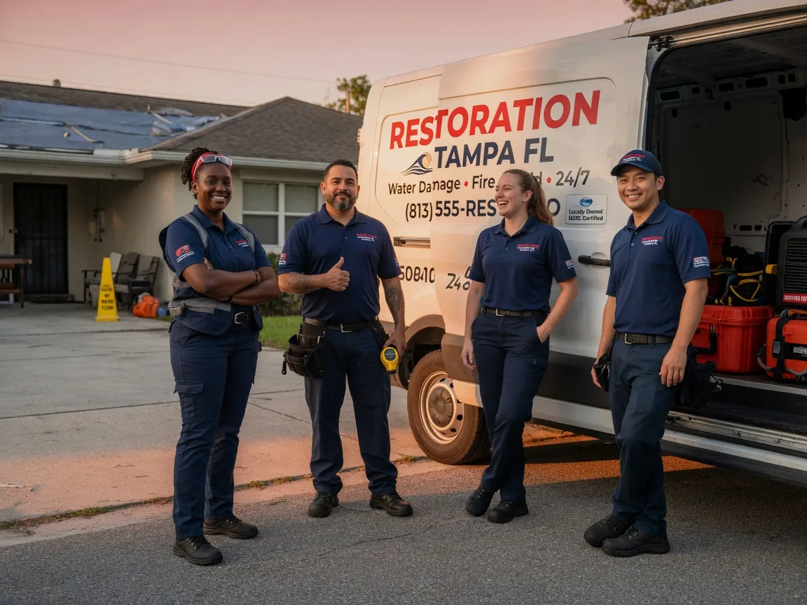 Water Damage Restoration company in Tyler Hill, PA